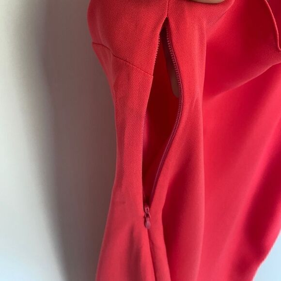 J. Crew Coral Scalloped Dress - Picture 7 of 11